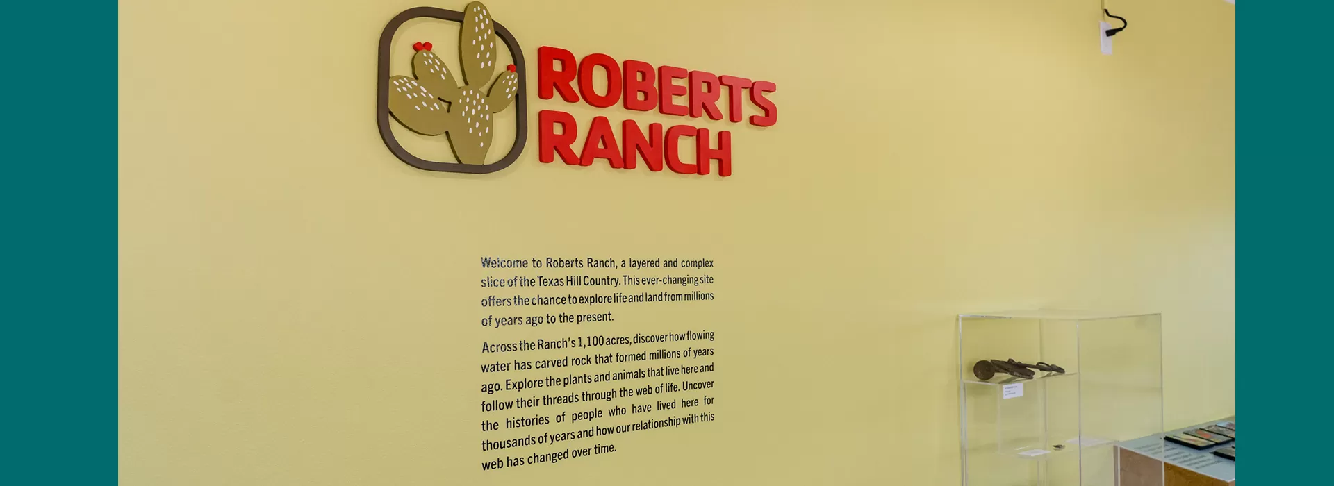 Roberts Ranch Info Wall